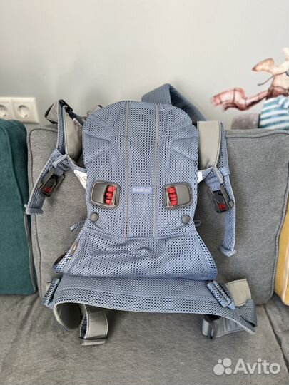 Эргорюкзак BabyBjorn ONE Mesh голубой
