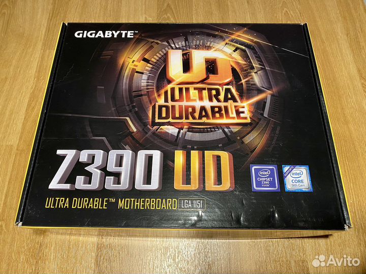 Материнская плата gigabyte Z390 UD