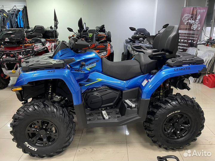 Квадроцикл cforce 800 HO EPS синий