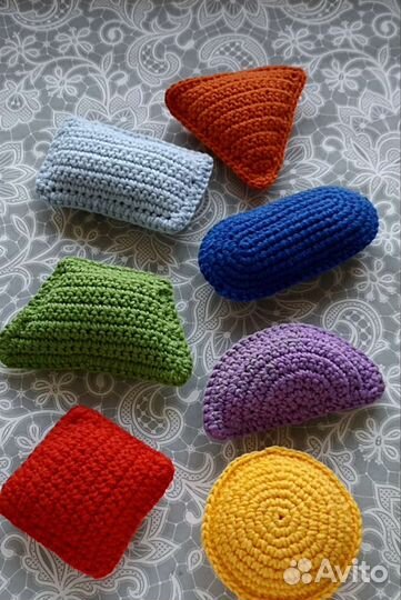 Вязаные игрушки ручной работы