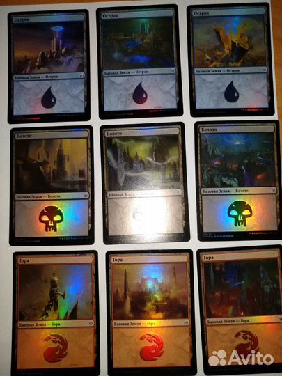 War of the Spark foil Full SET RU