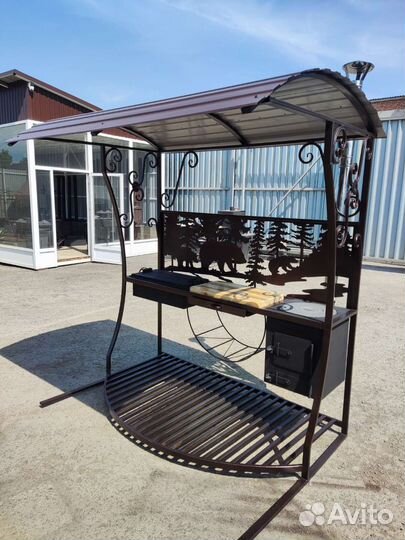 Мангальная зона. Мангал