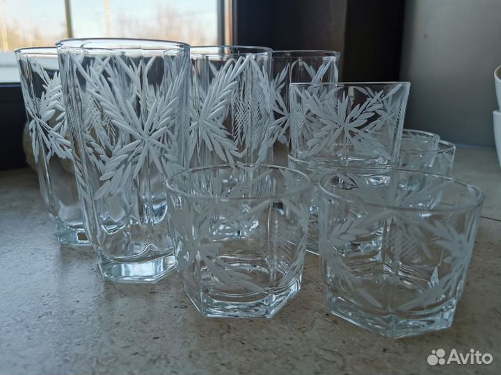 Бокалы, хрустальные рюмки, чашки, luminarc