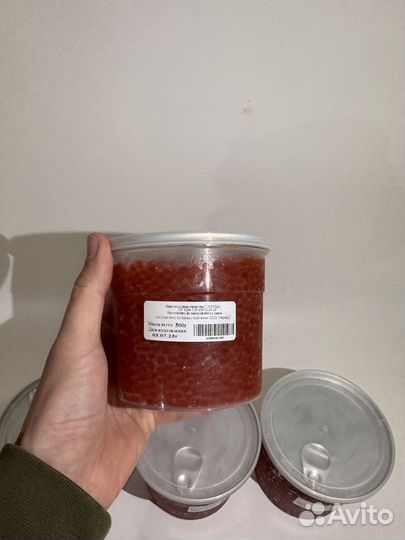 Красная икра горбуши 2023г в наличии 0,5 кг