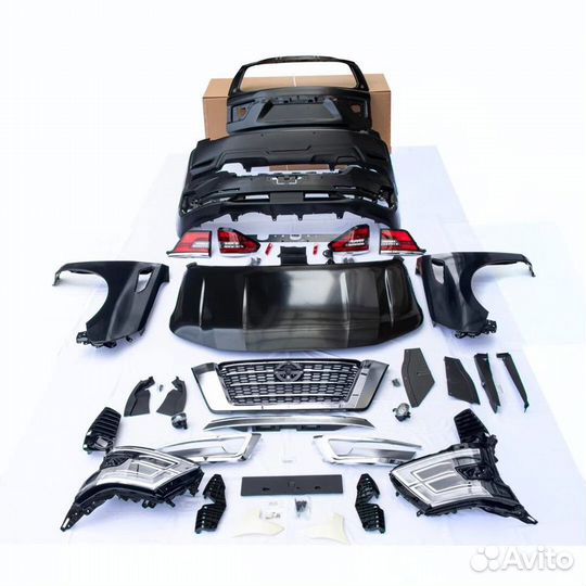 Рестайлинг nissan patrol y62 (2020)