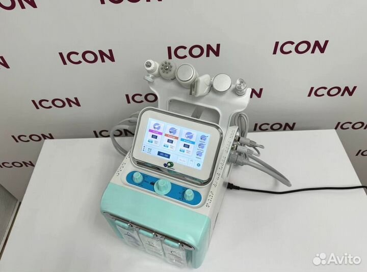 Аппарат гидропилинга H2O2 6 в 1 2 поколения мятный цвет в наличии