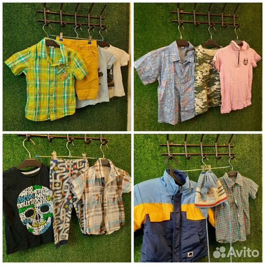 Пакет вещей на мальчика 110-116 см