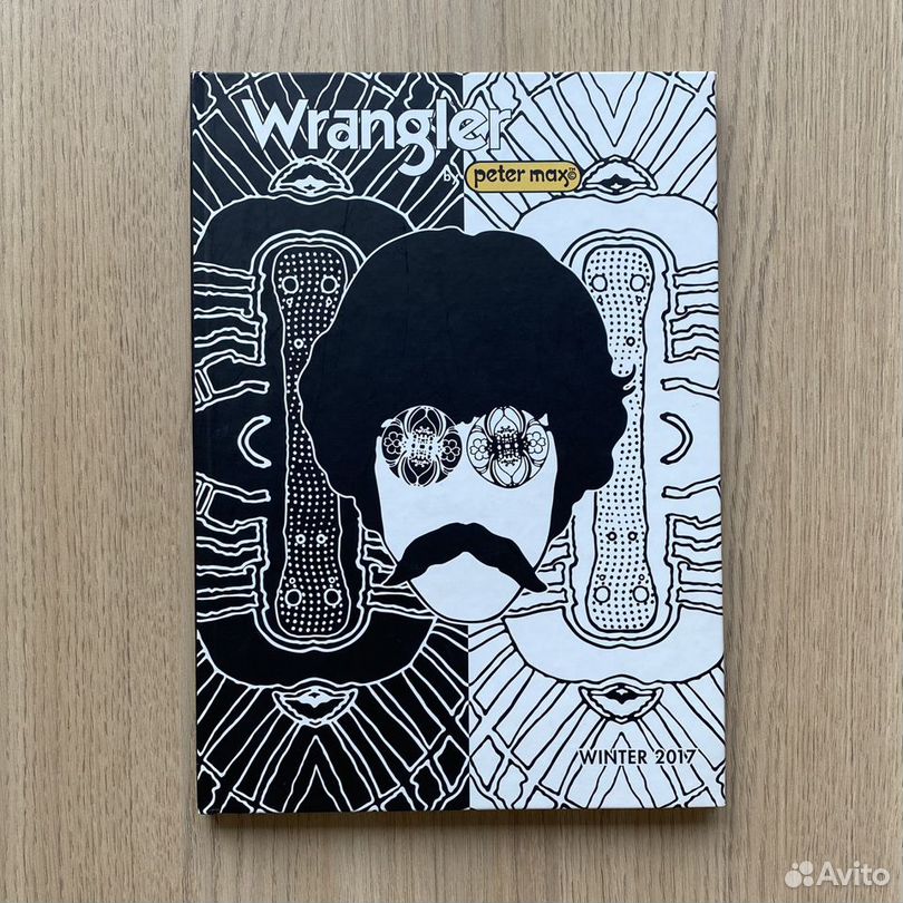 Журнал/Лукбук/Книга Wrangler x Peter Max оригинал