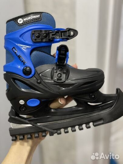 Коньки хоккейные nordway раздвижные