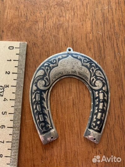 Серебряная подкова, 22 грамма