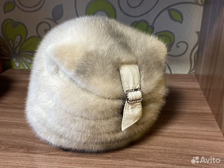 Шапка норковая женская