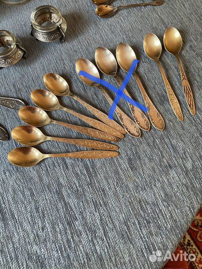 Мельхиоровые ложки СССР