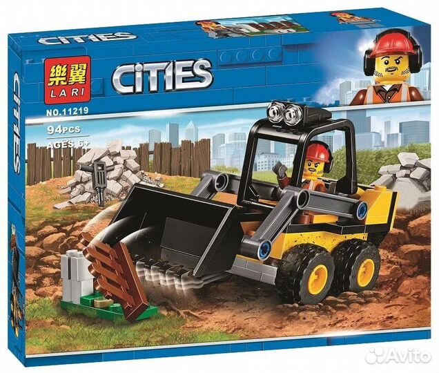 Bela 11219 Сити «Строительный погрузчик»