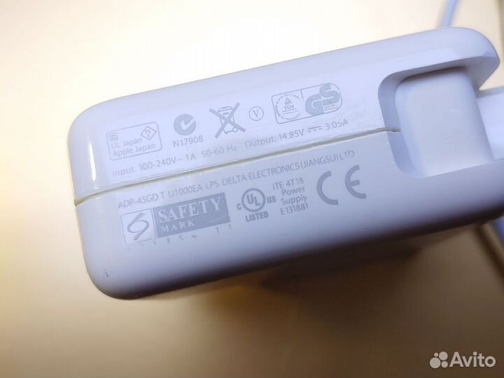 Оригинал Блок питания Apple MagSafe 2 45W Delta