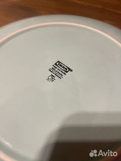 Тарелки IKEA за 4 шт