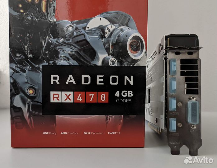 Видеокарта Sapphire Radeon RX 470 nitro+ gddr5 4Гб