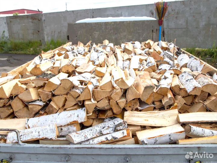 Дрова колотые
