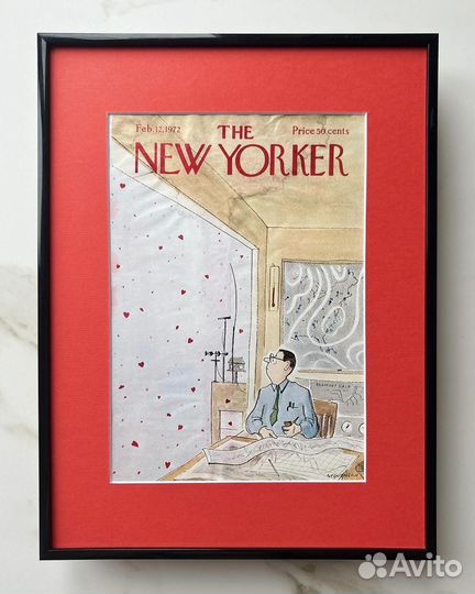 Обложка журнала The New Yorker 12 фев 1972