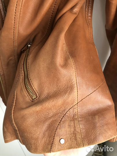 Куртка кожаная женская