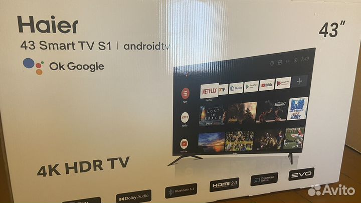 Телевизор haier
