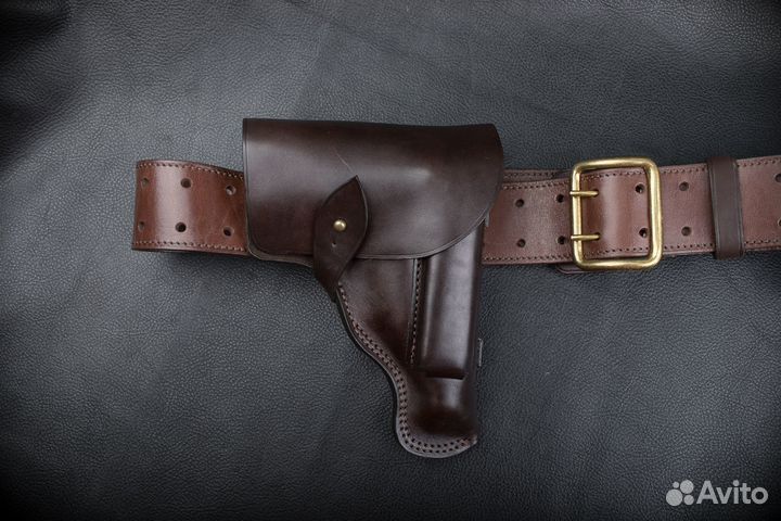 Авторская кожаная кобура для пм