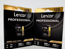 Lexar Professional SD 128GB 2000x UHS-II U3 V90