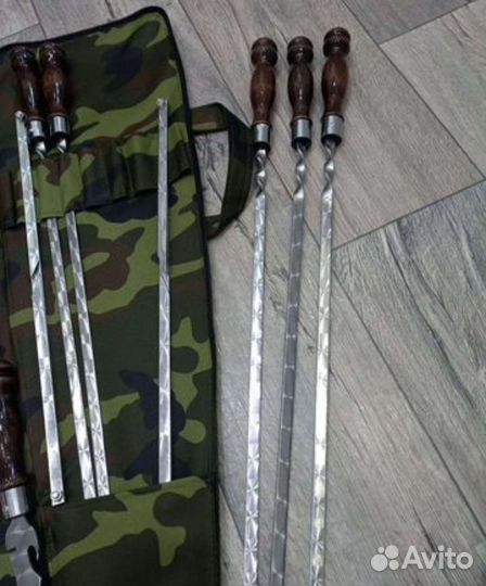 Шампура в тканевом чехле