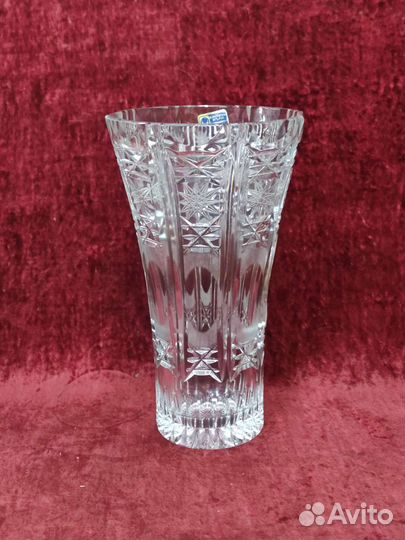 Хрустальная Ваза Германия Высота 25 См