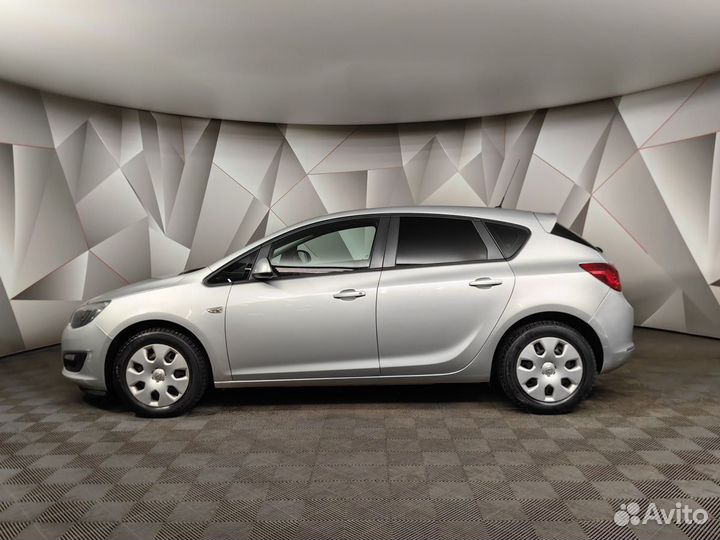 Opel Astra 1.6 МТ, 2014, 100 138 км