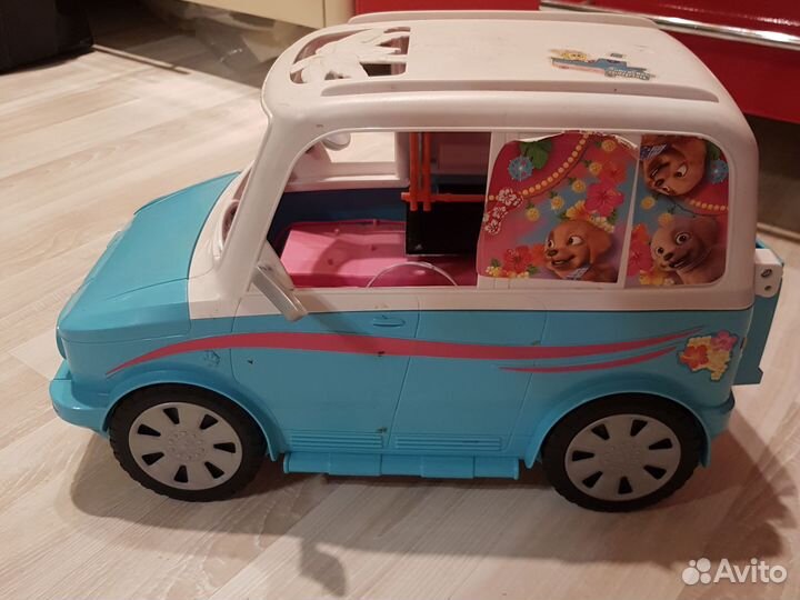 Раскладной фургон Barbie для щенков
