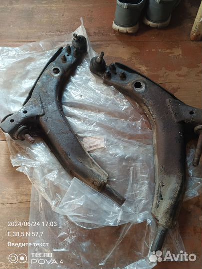 Рычаги передние шевроле Ланос