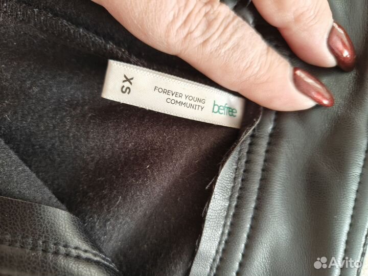 Кожаные брюки