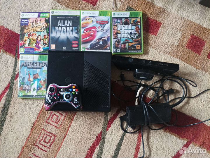 Игровая приставка xbox 360 не прошитая