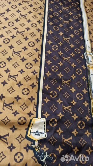 Платок louis vuitton 95 cm твилловый шелк