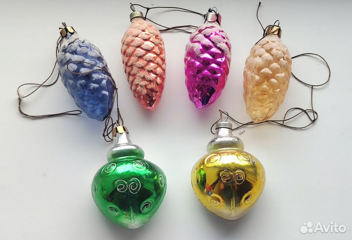 Елочные игрушки СССР