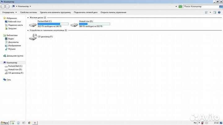 Ноутбук Packard Bell EasyNote ts11hr