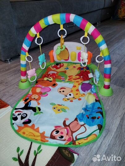 Развивающий коврик музыкальный