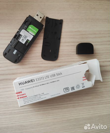 Модем Huawei E3372 LTE USB Stick