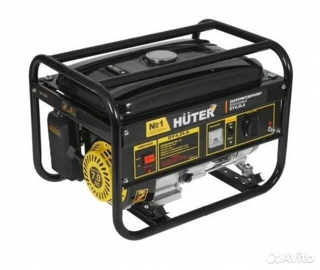 Генератор бензиновый huter DY4.0LA