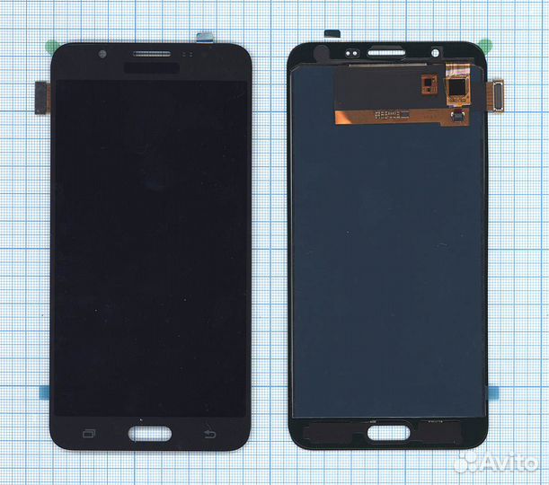 Дисплей Samsung J710F черный TFT+настройка яркости
