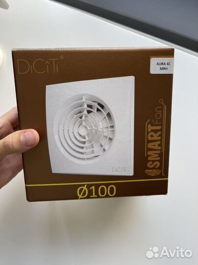 Вентилятор осевой вытяжной DiCiTi aura 4C MR
