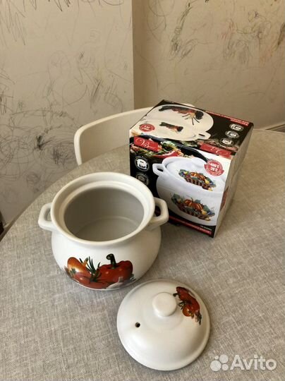 Кастрюля горшок для запекания