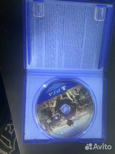 Диски на ps4 watch dogs 2