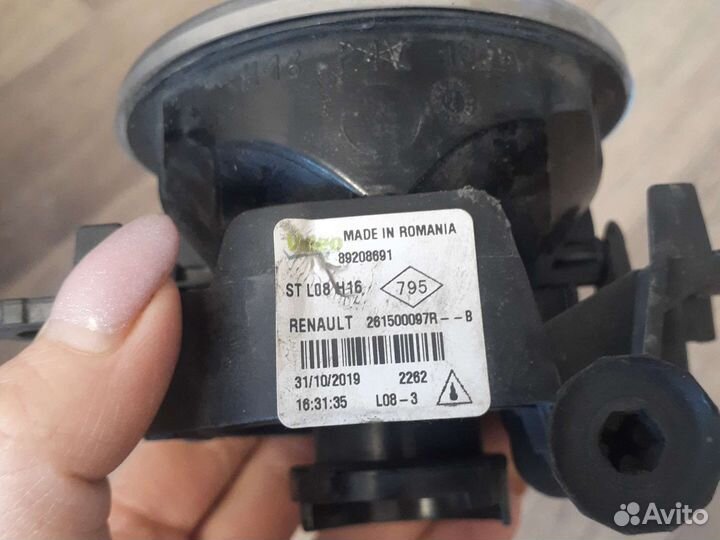 Птф передний левый LADA Vesta 2015