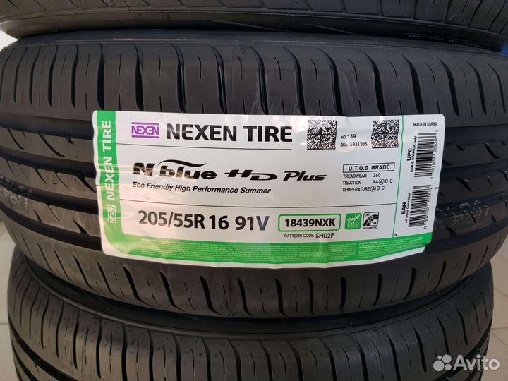 Nexen N'Blue HD Plus 205/55 R16 91V