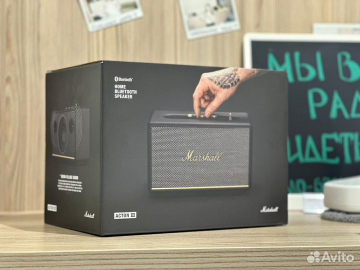 Беспроводная акустика Marshall Acton III Black