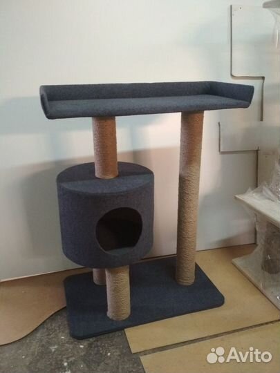 Когтеточки и игровые комплексы для кошек