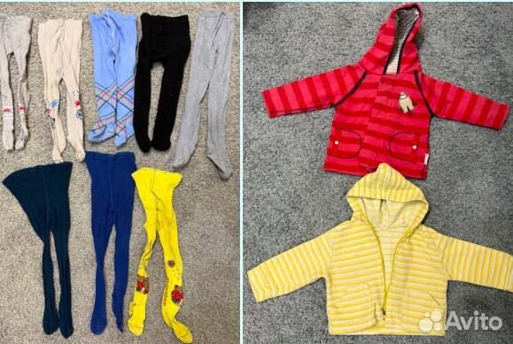 Два пакета одежды от 7 мес до 2х лет