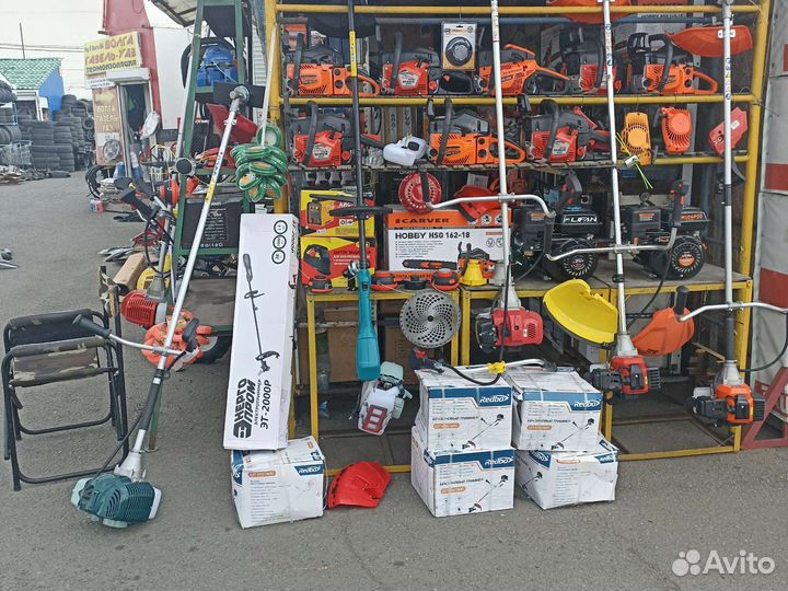 Ремонт и продажа бензопил и бензотримеров