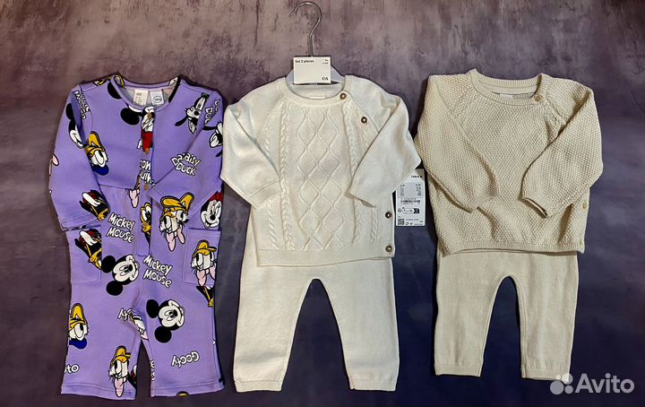 Одежда новая на новорожденную девочку